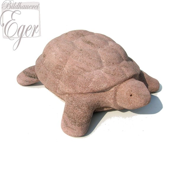 Steinskulptur Schildkröte aus Sandstein
