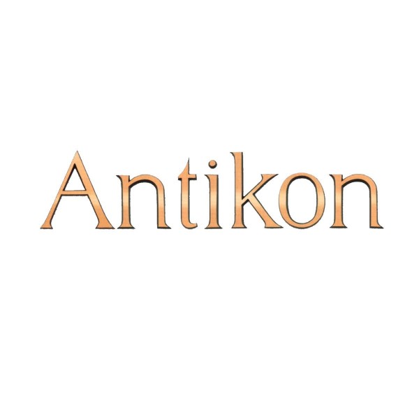Bronzebuchstaben Antikon