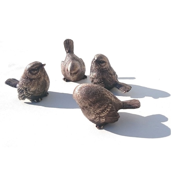 Vögel aus Bronze