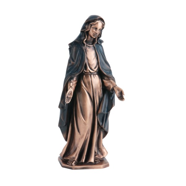 Segnende Madonna aus Bronze