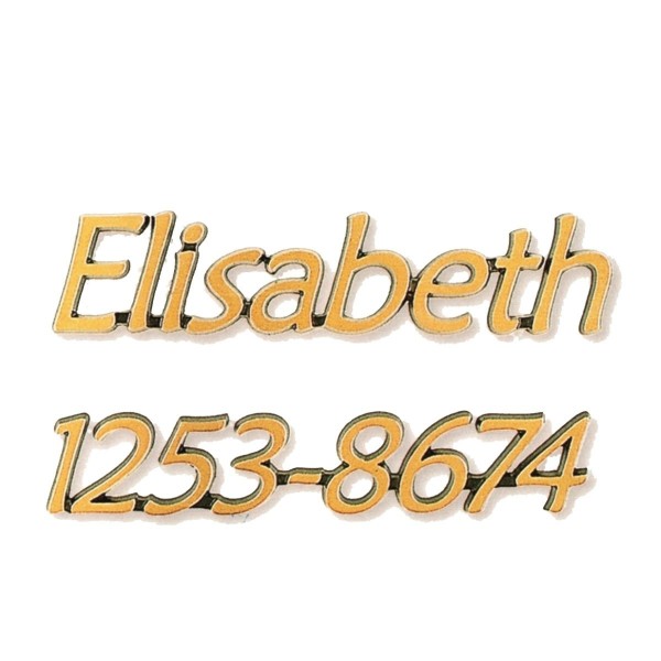 Schriftzug Elisabeth 32081